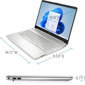 HP 15 15.6" HD Touchscreen Business Laptop Computer, Intel 4-core i5-1135G7 (Up to 4.2Ghz), 16GB RAM, 512GB PCIe SSD, Numeric Keypad, Fast Charge, Windows 11 Home in S Mode, Wi-Fi, BT 5, HDMI, w/Hub