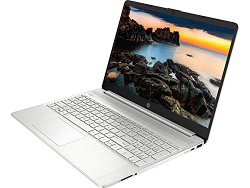 HP 2022 Newest 15 Laptop, 15.6" Full HD Display, AMD Ryzen 5 5500U Hexa-Core Processor, 12GB DDR4 RAM, 512GB PCIe SSD, Webcam, HDMI, Bluetooth, Type-C, Wi-Fi, Windows 11 Home, Silver