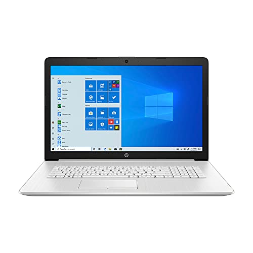 2022 HP 17.3" FHD Laptop Computer, 11th Intel Core i5-1135G7 Processor, 16GB RAM, 1TB HDD+512GB PCIe SSD, Intel Iris Xe Graphics, HD Audio, Bluetooth, HDMI, Windows 10S, Silver, 32GB SnowBell USB Card