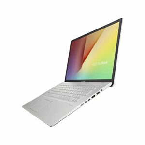(Renewed) Asus VivoBook 17 Business Laptop 17.3" FHD Anti-glare Display 11th Generation Intel Quad-Core i5-1135G7 (Beats i7-1065G7) 16GB RAM 512GB SSD Backlit USB-C Office365 Win10 Silver + HDMI Cable