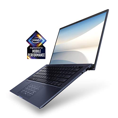 ASUS ExpertBook B9 Thin Light Business Laptop 14” FHD Intel Core i7-10510U 512GB SSD 16GB RAM Military Grade Durable Up to 24hr Battery Webcam Privacy Shield Win 10 Pro Black B9450FA-XS74