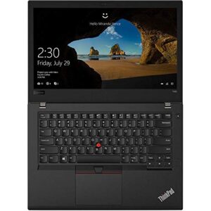 Lenovo ThinkPad T480 14 HD Business Laptop (Intel 8th Gen Quad-Core i5-8250U, 16GB DDR4 RAM, Toshiba 256GB PCIe NVMe 2242 M.2 SSD) Fingerprint, Thunderbolt 3 Type-C, WiFi, Windows 10 Pro (Renewed)