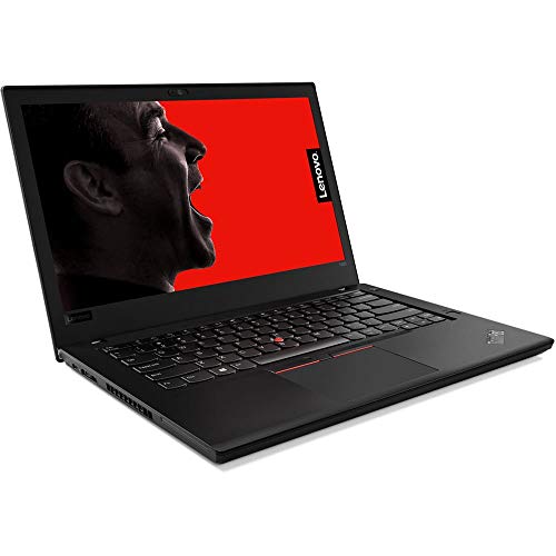 Lenovo ThinkPad T480 14 HD Business Laptop (Intel 8th Gen Quad-Core i5-8250U, 16GB DDR4 RAM, Toshiba 256GB PCIe NVMe 2242 M.2 SSD) Fingerprint, Thunderbolt 3 Type-C, WiFi, Windows 10 Pro (Renewed)