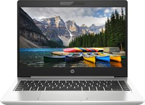 hp probook 440 g6 slim notebook pc 14″ hd display laptop, intel core i3-8145u, 4gb ram, 500gb hdd, hdmi, webcam, win10 64 bit multi-language support (renewed)