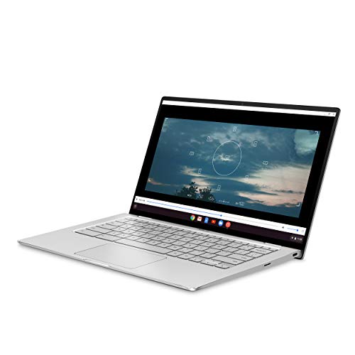 ASUS Chromebook Flip C434 2 in 1 Laptop, 14" Touchscreen FHD 4-Way NanoEdge, Intel Core m3-8100Y Processor, 4GB RAM, 128GB eMMC Storage, Backlit KB, Spangle Silver, Chrome OS, C434TA-IH348T