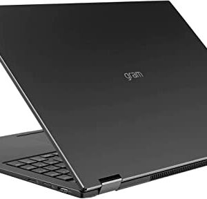 LG Gram 16T90Q 16" WQXGA 2-in-1 Touchscreen (Intel 12th Gen 12-Core i7-1260P, 16GB LPDDR5 RAM, 2TB SSD, Stylus), (2560 x 1600) Business Laptop, Thunderbolt 4, IST Computers HDMI, Windows 11 Pro
