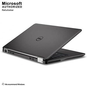 Dell Latitude E7250 12.5in Business Class Laptop, Intel Core i7 5600U 2.6Ghz, 16GB DDR3 RAM, 256GB mSata SSD, HDMI, Webcam, Windows 10 (Renewed)