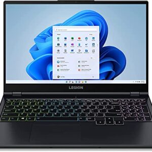 Lenovo Legion 5 Gaming Laptop, 15.6" FHD Display, AMD Ryzen 5 5600H, 16GB RAM, 1TB SSD, NVIDIA GeForce RTX 3050Ti, RJ45, Wi-Fi 6, Webcam, HDMI, Windows 11H, Phantom Blue, Free 64GB MicroSD Card