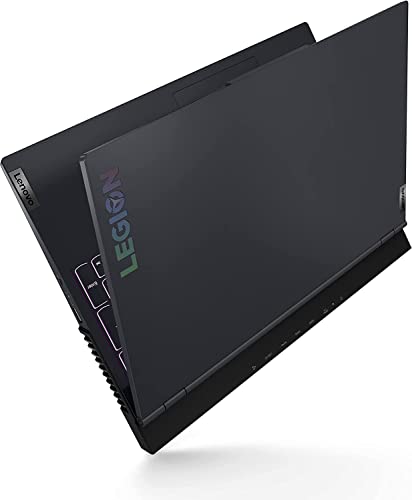 Lenovo Legion 5 Gaming Laptop, 15.6" FHD Display, AMD Ryzen 5 5600H, 16GB RAM, 1TB SSD, NVIDIA GeForce RTX 3050Ti, RJ45, Wi-Fi 6, Webcam, HDMI, Windows 11H, Phantom Blue, Free 64GB MicroSD Card