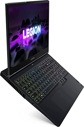 Lenovo Legion 5 Gaming Laptop, 15.6" FHD Display, AMD Ryzen 5 5600H, 16GB RAM, 1TB SSD, NVIDIA GeForce RTX 3050Ti, RJ45, Wi-Fi 6, Webcam, HDMI, Windows 11H, Phantom Blue, Free 64GB MicroSD Card