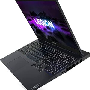 Lenovo Legion 5 Gaming Laptop, 15.6" FHD Display, AMD Ryzen 5 5600H, 16GB RAM, 1TB SSD, NVIDIA GeForce RTX 3050Ti, RJ45, Wi-Fi 6, Webcam, HDMI, Windows 11H, Phantom Blue, Free 64GB MicroSD Card