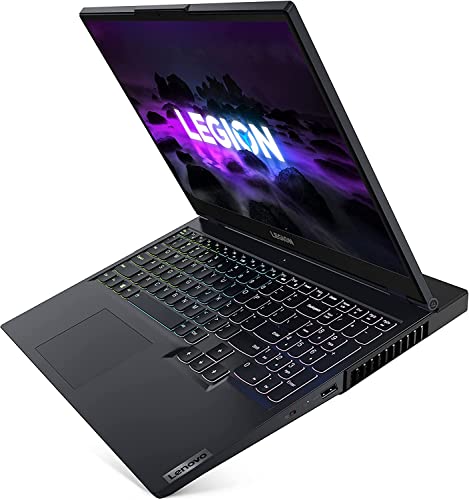 Lenovo Legion 5 Gaming Laptop, 15.6" FHD Display, AMD Ryzen 5 5600H, 16GB RAM, 1TB SSD, NVIDIA GeForce RTX 3050Ti, RJ45, Wi-Fi 6, Webcam, HDMI, Windows 11H, Phantom Blue, Free 64GB MicroSD Card