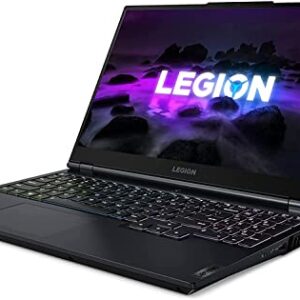 Lenovo Legion 5 Gaming Laptop, 15.6" FHD Display, AMD Ryzen 5 5600H, 16GB RAM, 1TB SSD, NVIDIA GeForce RTX 3050Ti, RJ45, Wi-Fi 6, Webcam, HDMI, Windows 11H, Phantom Blue, Free 64GB MicroSD Card