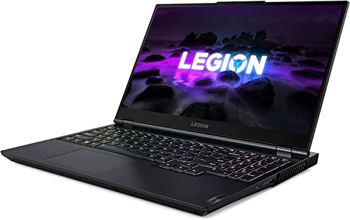 Lenovo Legion 5 Gaming Laptop, 15.6" FHD Display, AMD Ryzen 5 5600H, 16GB RAM, 1TB SSD, NVIDIA GeForce RTX 3050Ti, RJ45, Wi-Fi 6, Webcam, HDMI, Windows 11H, Phantom Blue, Free 64GB MicroSD Card