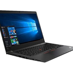 Lenovo ThinkPad T480s Windows 10 Pro Laptop - Intel Core i5-8250U, 8GB RAM, 256GB SSD, 14" IPS FHD 1920x1080 Matte Display, Fingerprint Reader, 4G LTE WWAN, Black