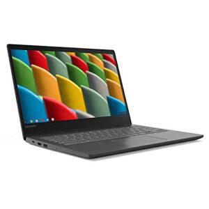 Lenovo Chromebook S330 14in Laptop Computer, Mediatek MT8173C up to 1.7 Ghz, 4GB RAM, 32GB eMMC SSD, Bluetooth, HDMI, USB-C, SD Card Reader, Chrome OS, Black (Renewed)