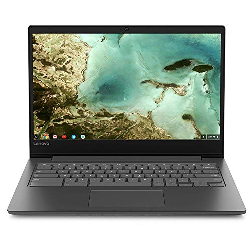 Lenovo Chromebook S330 14in Laptop Computer, Mediatek MT8173C up to 1.7 Ghz, 4GB RAM, 32GB eMMC SSD, Bluetooth, HDMI, USB-C, SD Card Reader, Chrome OS, Black (Renewed)