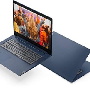 2021 Newest Lenovo IdeaPad 3 17.3" HD+ Screen Laptop Computer, Quad-Core Intel i5-1035G1 Up to 3.6GHz (Beats i7-8565U), 12GB DDR4 RAM, 256GB PCIe, Webcam, WiFi 5, 802.11AC, Windows 10 +Marxsol-Cables