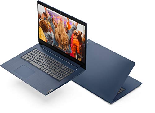 2021 Newest Lenovo IdeaPad 3 17.3" HD+ Screen Laptop Computer, Quad-Core Intel i5-1035G1 Up to 3.6GHz (Beats i7-8565U), 12GB DDR4 RAM, 256GB PCIe, Webcam, WiFi 5, 802.11AC, Windows 10 +Marxsol-Cables