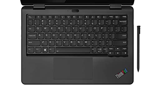 Lenovo ThinkPad 11e Yoga Gen 6 11 2-in-1 Business Laptop 11.6" HD IPS Glossy Touchscreen 8th Gen Intel Core M3-8100Y Processor 8GB RAM 256GB SSD USB-C Win10 Black + HDMI Cable