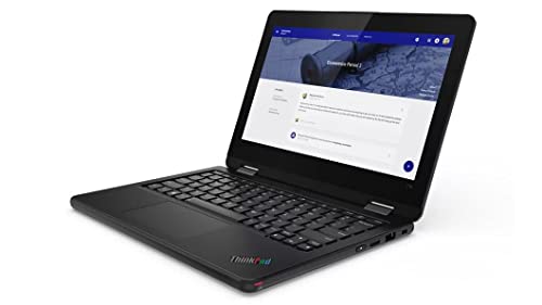 Lenovo ThinkPad 11e Yoga Gen 6 11 2-in-1 Business Laptop 11.6" HD IPS Glossy Touchscreen 8th Gen Intel Core M3-8100Y Processor 8GB RAM 256GB SSD USB-C Win10 Black + HDMI Cable