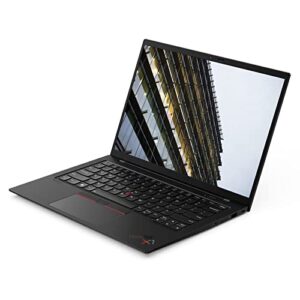 Lenovo ThinkPad X1 Carbon Gen 9 14" FHD+ (Intel 4-Core i7-1185G7 vPro, 32GB RAM, 1TB SSD) Business Laptop, Thunderbolt 4, Backlit, Fingerprint, 3-Year Warranty, Webcam, Wi-Fi 6, IST Cable, Win 11 Pro
