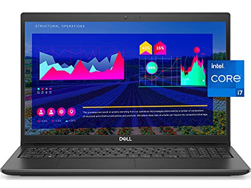 2021 Newest Dell Business Laptop Latitude 3520, 15.6" FHD IPS Backlit Display, i7-1165G7, 16GB RAM, 512GB SSD, Webcam, WiFi 6, USB-C, HDMI, Win 10 Pro