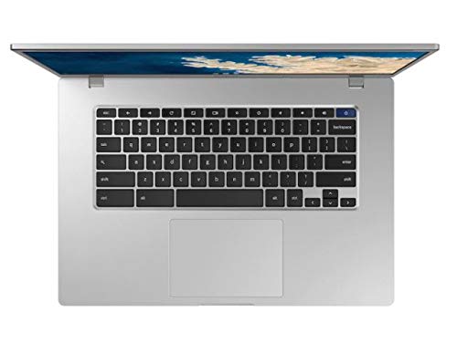 Samsung Chromebook 4 + (2021 Model) 15.6" Intel UHD Graphics 600, Intel Celeron Processor N4020, 4GB, 32GB| Wi-Fi -(XE350XBA-KA1US), Silver