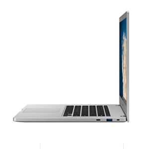 Samsung Chromebook 4 + (2021 Model) 15.6" Intel UHD Graphics 600, Intel Celeron Processor N4020, 4GB, 32GB| Wi-Fi -(XE350XBA-KA1US), Silver