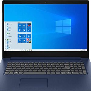 Lenovo Newest IdeaPad 17.3" HD+ Laptop Computer, Intel Quad-Core i5-1035G1(Up to 3.6GHz Beat i7-8550U), 12GB DDR4 RAM, 256GB SSD+1TB HDD, WiFi 5, Webcam, HDMI, Windows 10, Abyss Blue, JVQ MP