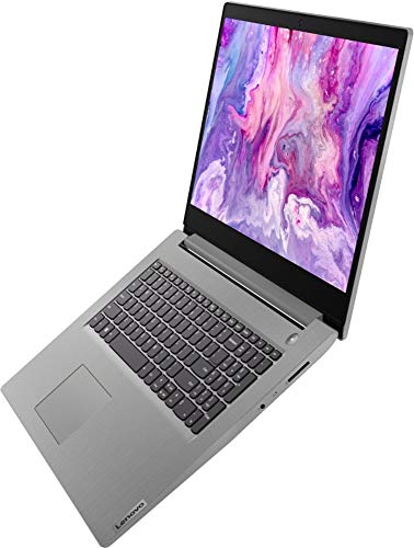 2020 Lenovo IdeaPad 3 17" Laptop, AMD Ryzen 7 3700U, Webcam, Fingerprint Reader, Numeric Keypad, Bluetooth, HDMI, AMD Radeon Vega 10 Graphics, Windows 10, Platinum Grey (12GB|128GB SSD|1TB HDD)