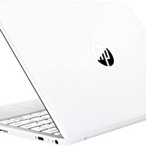 HP Stream 11.6-inch HD Non-Touch, 64GB eMMC, Intel Celeron N4020 Laptop (4GB RAM, Intel UHD 600 Graphics, SD Card Reader, 14 Hour Battery, Windows 11 Home S) Diamond White, 11-ak0013dx (Renewed)