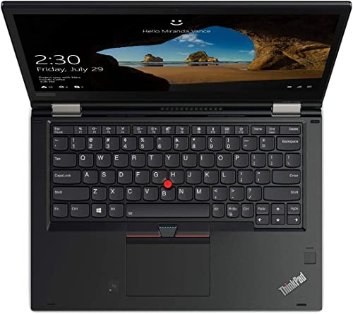 Lenovo ThinkPad X380 Yoga 2-in-1 Laptop, 13.3" FHD (1920x1080) Touchscreen, Intel Core i7-8650U, 16GB DDR4, 256 GB SSD, Fingerprint Reader, Backlit Keyboard, Windows 10 Pro (Renewed)