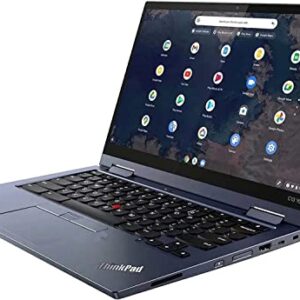 Lenovo ThinkPad 13 Pro Yoga Chromebook in Blue 2-in-1 Touchscreen Laptop AMD Athlon up to 3.3Ghz 64GB SSD 4GB DDR4 13.3in FHD Backlit Keyboard Dual Cam Chrome OS (C13-Renewed)