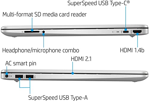 HP 15 15.6" HD Touchscreen Laptop Computer, 11th Gen Intel 4-core i5-1155G7 (Beat i7-1065G7), 16GB RAM 512GB SSD, Iris Xe Graphic, Numeric Pad, Wi-Fi, Bluetooth 5, Windows 11 Home in S Mode, w/Battery