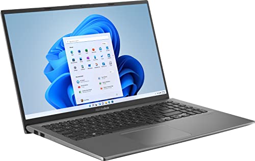 2022 Flagship ASUS VivoBook Business Thin Laptop, 15.6" HD Screen, Intel i3-1005G1 (Upto 3.4GHz, Beat i5-8250U), 8GB RAM, 512GB PCIe SSD, HD Graphic, Bluetooth,HD Webcam,Win 11 +HubxcelAccessory