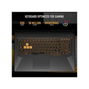 ASUS TUF 15 Gaming Laptop 2022 Newest, 15.6 inch FHD 144Hz Display, Intel Core i5-11400H, NVIDIA GeForce RTX 3050, 16GB DDR4 RAM, 1TB SSD, Backlit Keyboard, Windows 11 Home, Bundle with JAWFOAL