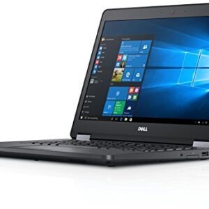Dell Latitude E5470 14-inch Business Laptop Computer: Intel Core i5 6300U up to 3.0GHz/ 8GB DDR4 RAM/ 256GB SSD/ WiFi/ Bluetooth/ USB 3.0/ HDMI/ Windows 10 Professional (Renewed)