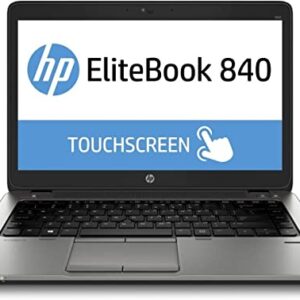 HP EliteBook 840 G3 14 inches FHD Laptop, Core i7-6600U 2.6GHz, 16GB, 1TB Solid State Drive, Windows 10 Pro 64Bit, CAM, Touch, (Renewed)