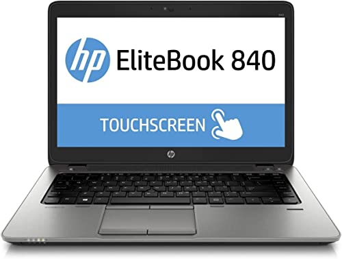 HP EliteBook 840 G3 14 inches FHD Laptop, Core i7-6600U 2.6GHz, 16GB, 1TB Solid State Drive, Windows 10 Pro 64Bit, CAM, Touch, (Renewed)