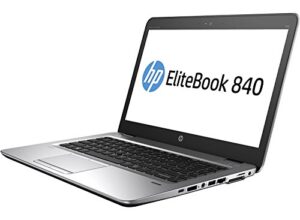 2018 hp elitebook 840 g1 14in fhd business laptop computer, intel dual-core i5-4300u up to 2.9ghz, 16gb ram, 1tb hdd, usb 3.0, bluetooth, black, window 10 professional (renewed)