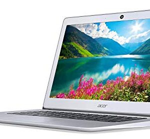 Acer Chromebook 14 CB3-431-12K1 14" Chromebook - 1366 x 768 - Atom x5 E8000-4 GB RAM - 32 GB Flash Memory - Sparkly Silver - Chrome OS - Intel HD Graphics - ComfyView - English (US) Keyboard -