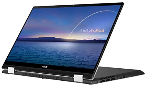ASUS ZenBook Flip 15 Home & Entertainment 2-in-1 Laptop (Intel i7-1165G7 4-Core, 16GB RAM, 512GB PCIe SSD, GTX 1650 [Max-Q], 15.6" 60Hz Touch Full HD (1920x1080), Win 11 Pro) with Hub