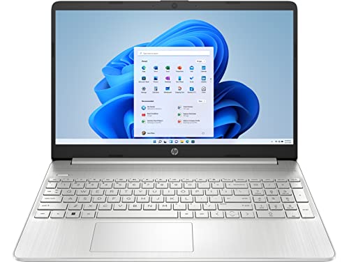 CUK 15 Inch Lightweight Notebook (Intel Core i7-1255U, 64GB RAM, 2TB NVMe SSD, 15.6" FHD IPS, Backlit Keyboard, Wi-Fi 6, Windows 11 Home) Thin Laptop Computer (Made_by_HP) - Natural Silver