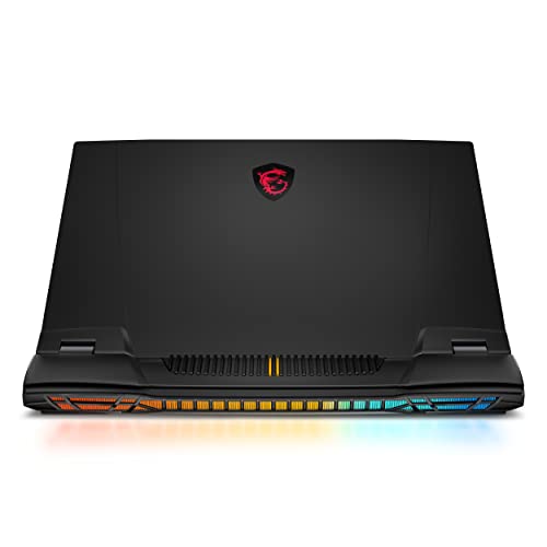 MSI Titan GT77 17.3" UHD 144Hz Mini LED: Intel Core i9-13980HX, RTX 4080, 64GB DDR5, 2TB NVMe SSD, Thunderbolt 4, USB-Type C, Cooler Boost Titan, Win 11 Pro: Core Black 13VH-046US