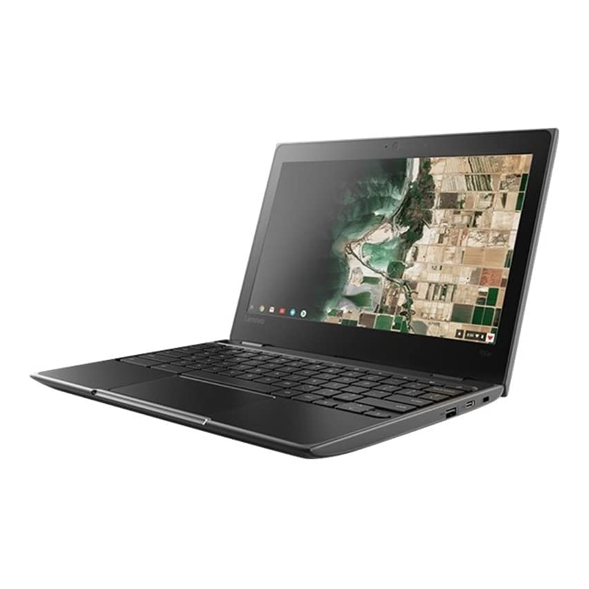 Lenovo Chromebook 100e 11.6" 4GB 32GB eMMC Celeron® N3350 1.1GHz ChromeOS, Black (Renewed)