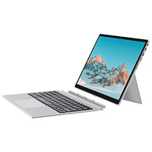 vgke b12 detachable 2-in-1 laptop touchscreen windows 11, tablet 12.3″ with keyboard, intel celeron j4125 2.7ghz, quad core, 8gb ram, 256gb ssd, 3k fhd ips 3000×2000, 2.4g+5g wifi, bluetooth, type c