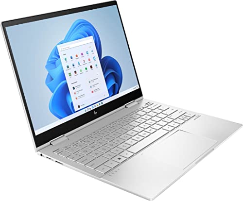 HP Envy 2-in-1 13.3" WUXGA (1920 x 1200) Touch-Screen Laptop | Intel Core i7-1250U Procoessor| 8GBDDR4 | 512GB SSD | Backlit Keyboard|Intel Iris Xe Graphics| Silver |Bundle Stylus Pen
