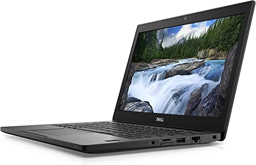 Dell Latitude 7290 12.5" HD Business Laptop, Intel Core i5-8350U, 256GB SSD, 16GB DDR4, Webcam, Bluetooth, Windows 11 Pro (Renewed)