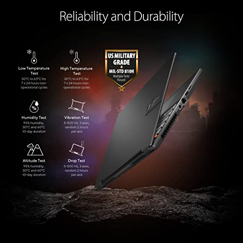 ASUS VivoBook Pro 15X OLED Laptop, 15.6” OLED Display, Intel Core i7-12650H CPU, NVIDIA GeForce RTX 3060 GPU, 16GB RAM, 1TB SSD, Windows 11 Home, Black, K6501ZM-EB74